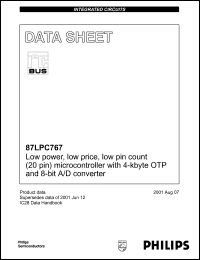 S87LPC767HD Datasheet