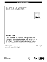 S87LPC768BD Datasheet