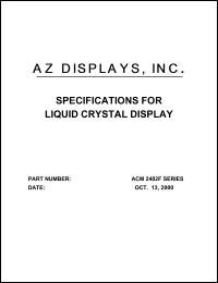 ACM2402F-NLGW-T Datasheet