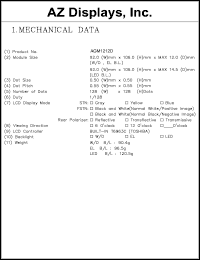 AGM1212D-FLGTW-T Datasheet