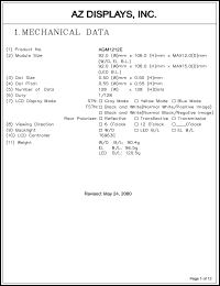 AGM1212E-FLFBD-T Datasheet