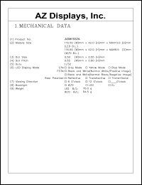AGM1532A-FLGBD-T Datasheet