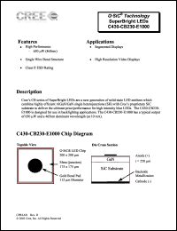 C430-CB230-E1000 Datasheet