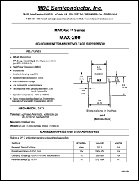 MAX-200 Datasheet