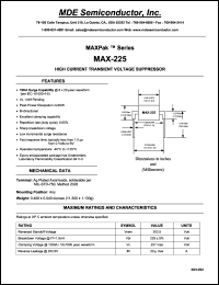 MAX-225 Datasheet