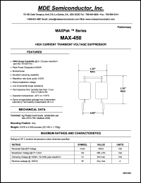 MAX-450 Datasheet