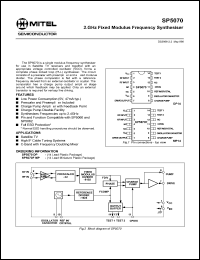 SP5070DP Datasheet
