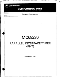 MC68230L12 Datasheet