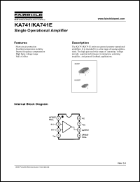 KA741ED Datasheet