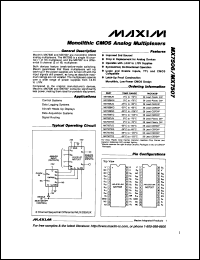 MAX274BC-D Datasheet