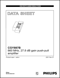 CGY887B Datasheet