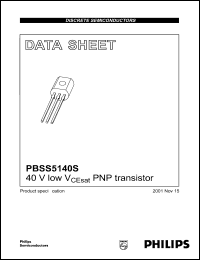 PBSS5140S Datasheet