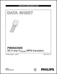 PBSS4350S Datasheet