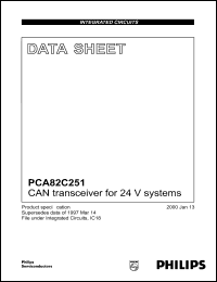 PCA82C251U Datasheet