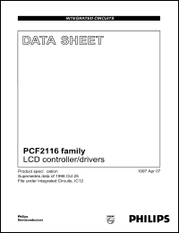 PCF2116AHZ Datasheet
