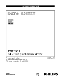 PCF8531U-1 Datasheet
