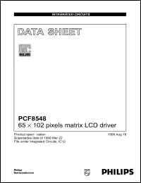 PCF8548U-9 Datasheet
