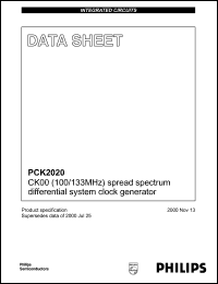 PCK2020DL Datasheet