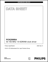 PCK2509SADH Datasheet