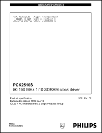 PCK2510SPW Datasheet