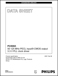 PCK953BD Datasheet