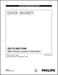RX1214B170W Datasheet