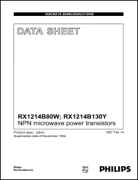 RX1214B130Y Datasheet