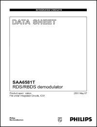SAA6581T Datasheet