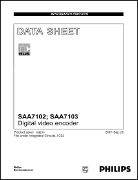 SAA7102H Datasheet