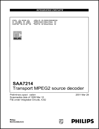 SAA7214 Datasheet
