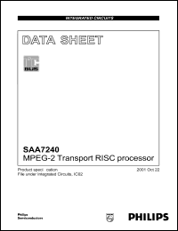 SAA7240 Datasheet