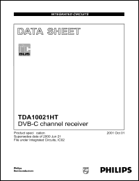 TDA10021HT Datasheet