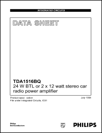 TDA1516BQ Datasheet