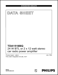 TDA1518BQ Datasheet