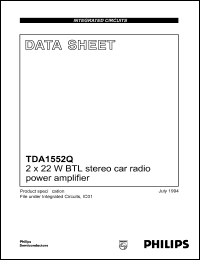 TDA1552Q Datasheet