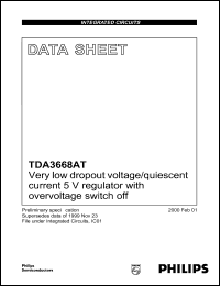 TDA3668AT Datasheet
