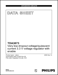 TDA3673AT Datasheet