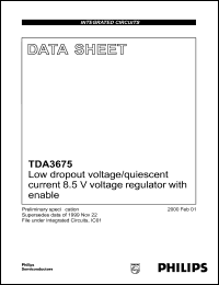 TDA3675T Datasheet