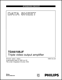 TDA6108JF Datasheet