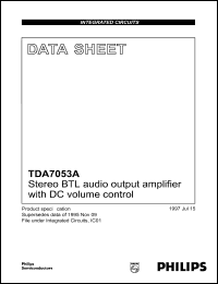 TDA7053A Datasheet