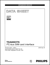 TDA8003TS-C1 Datasheet