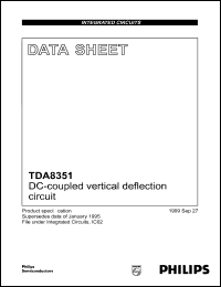 TDA8351 Datasheet
