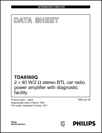 TDA8560Q Datasheet