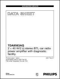 TDA8563AQ Datasheet