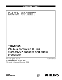 TDA9855 Datasheet