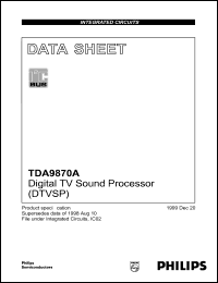 TDA9870A Datasheet