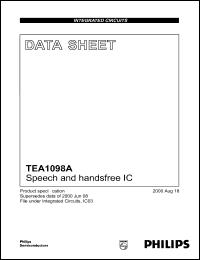 TEA1098ATV Datasheet