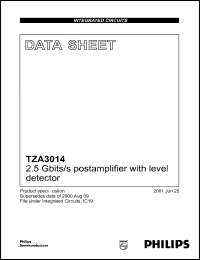 TZA3014U Datasheet