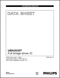 UBA2030T Datasheet