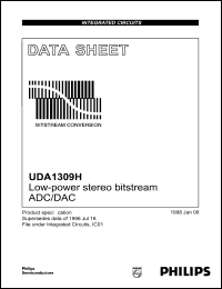 UDA1309H Datasheet